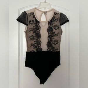 Sexy Sheer Lace Bodysuit